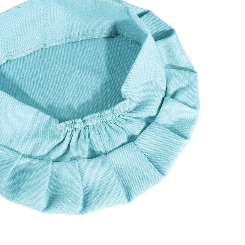Aurya Kids Apron and Chef Hat Set-Adjustable Child Apron for Boys and Girls for Cooking Baking Light Blue - Image 3